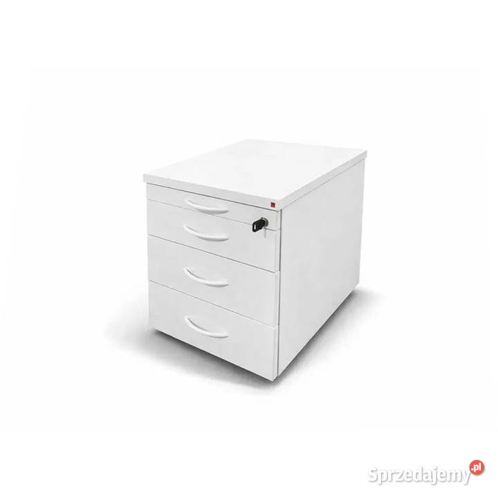 Biały kontenerek do biura Blaha Nowy Sącz