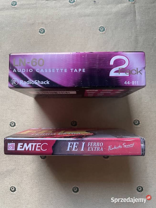 Kasety magnetofonowe zafoliowane Warszawa