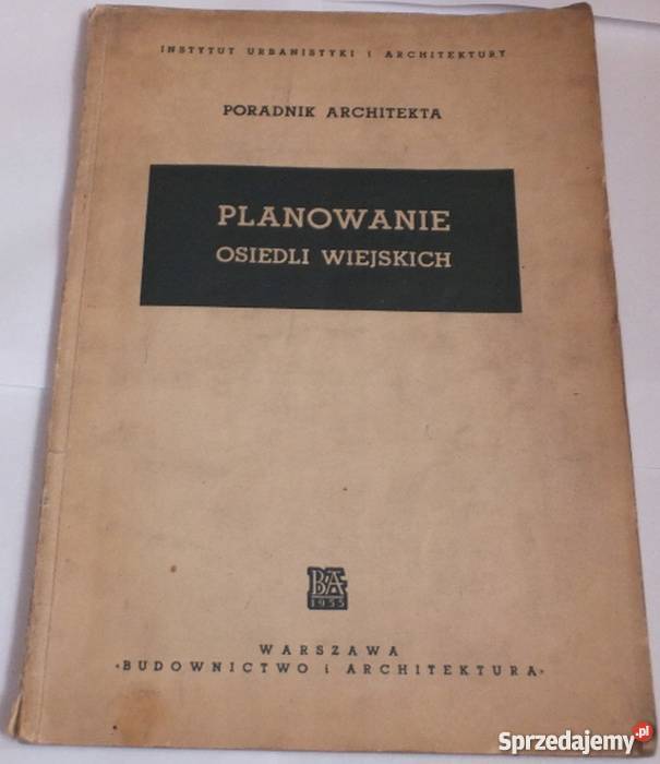 PLANOWANIE OSIEDLI WIEJSKICH PORADNIK