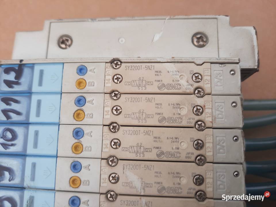 Wyspa zaworowa SMC Elektrozawory SY3200 sprzedam