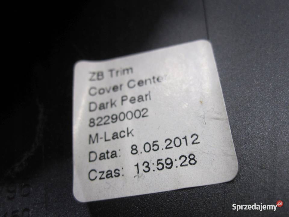 ASTRA J 12r ramka radia konsoli 13257562 osobowe Motoryzacja