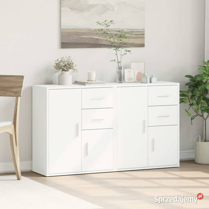 Szafki 2 białe 60x31x70 materiał drewnopochodny Warszawa