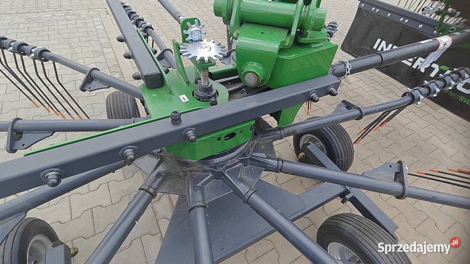 ZGRABIARKA dwukaruzelowa Intertech ZKD800 6878 m Zgrabiarki i przetrząsacze Gostynin