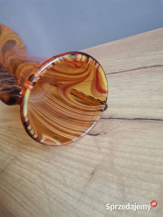 Stary duży wazon huta Laura Tarnów projekt śląskie Katowice