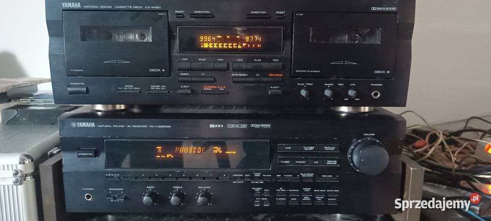 Zestaw Yamaha amtuner magnetofon Grodków sprzedam