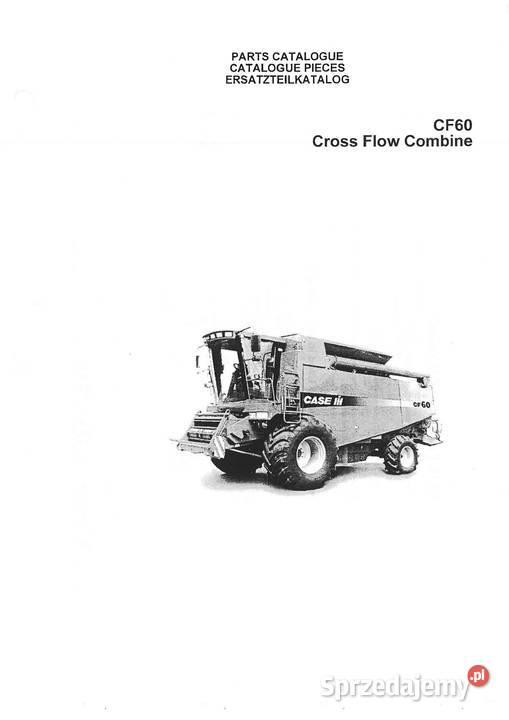 Katalog cześci Case MDW CF60 CF70 CF80