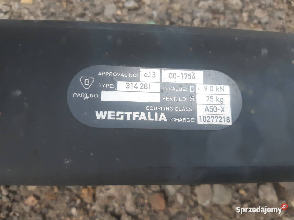 Hak holowniczy wypinany Westfalia Opel Astra H osobowe Katowice