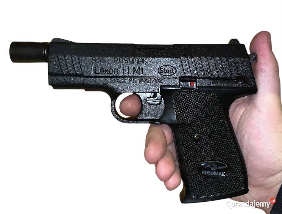 PISTOLET HUKOWY LEXON 11 KALIBER 6MM 100 SZTUK Poznań
