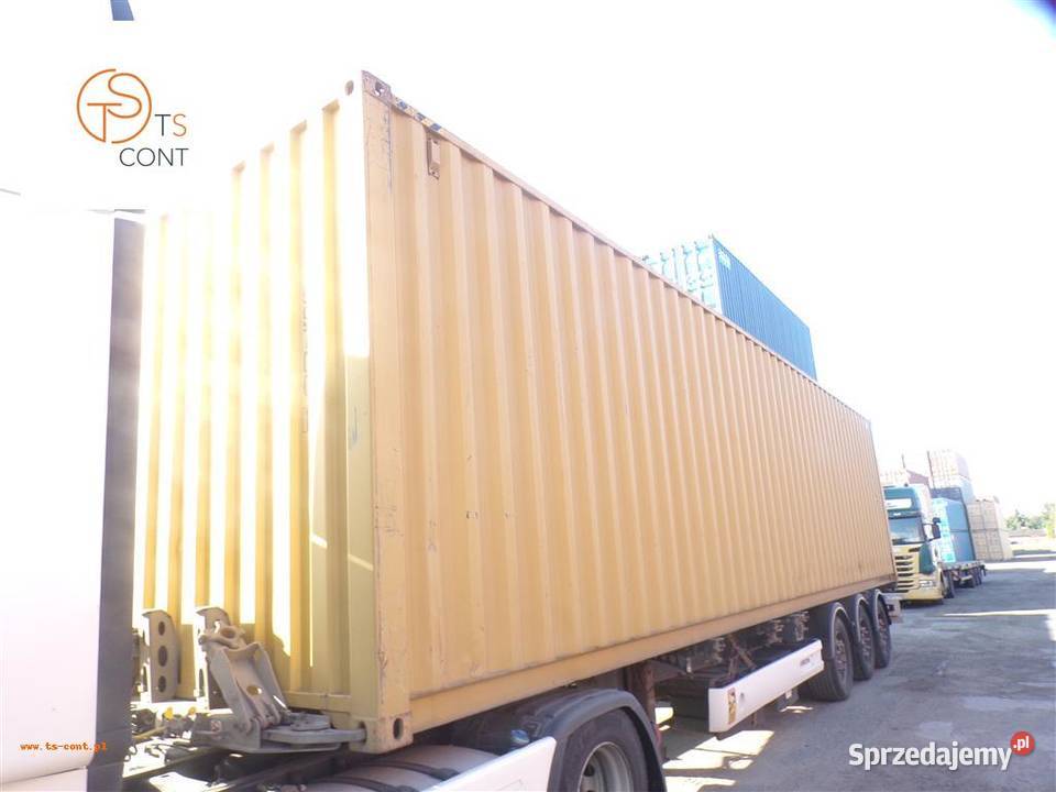 Kontener morski magazynowy budowlany 40 HC CARGO Opole