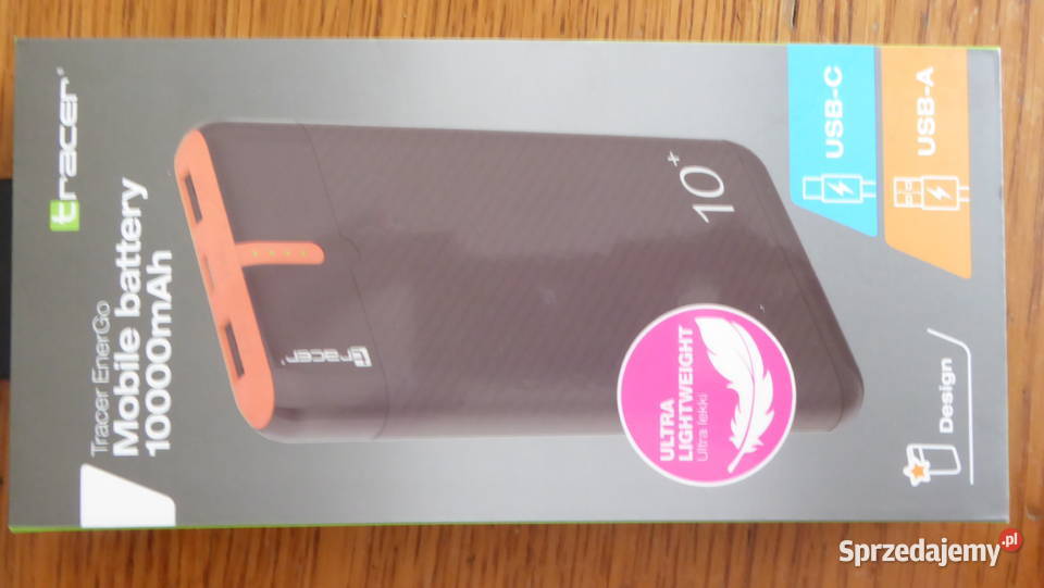 Nieużywany mobilny POWER BANK 10000mAh TRACER Olsztyn