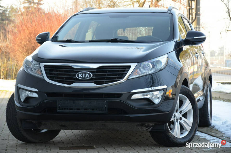 Kia Sportage Czarna Opłacona 16GDI 135 Serwis gniazdo USB Kutno