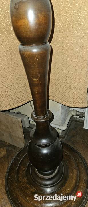 Lampa stojąca 80letniaDrewniana z mazowieckie
