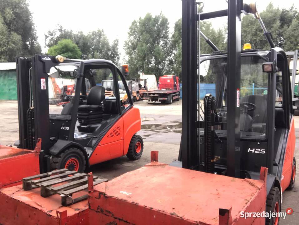 6 ton wózek widłowy Linde używany gazowy Linde Gdynia sprzedam