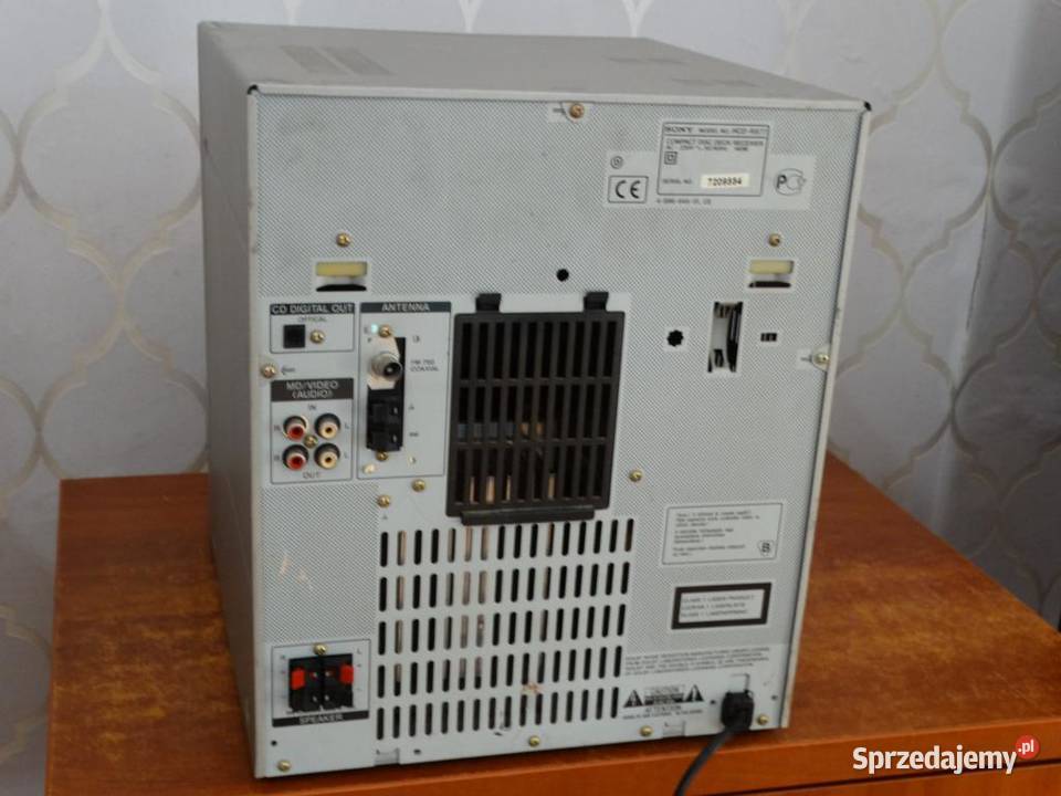 Wieża Sony HCDRX77 mocna WYSYŁKA