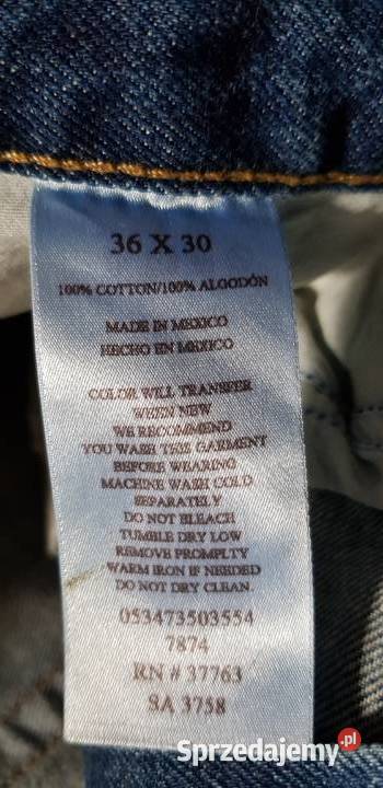 Members Mark vintage spodnie ekskluzywne dżinsy