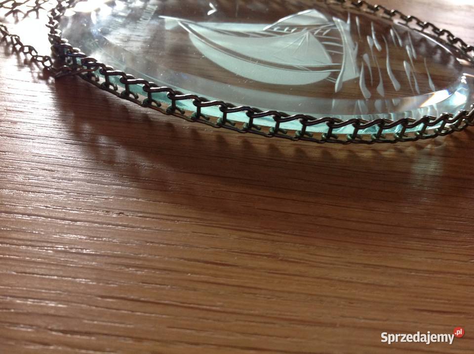 Witraż Zawieszka Żaglówka Szkło Ornamentowe przezroczysty Nowa Sól sprzedam