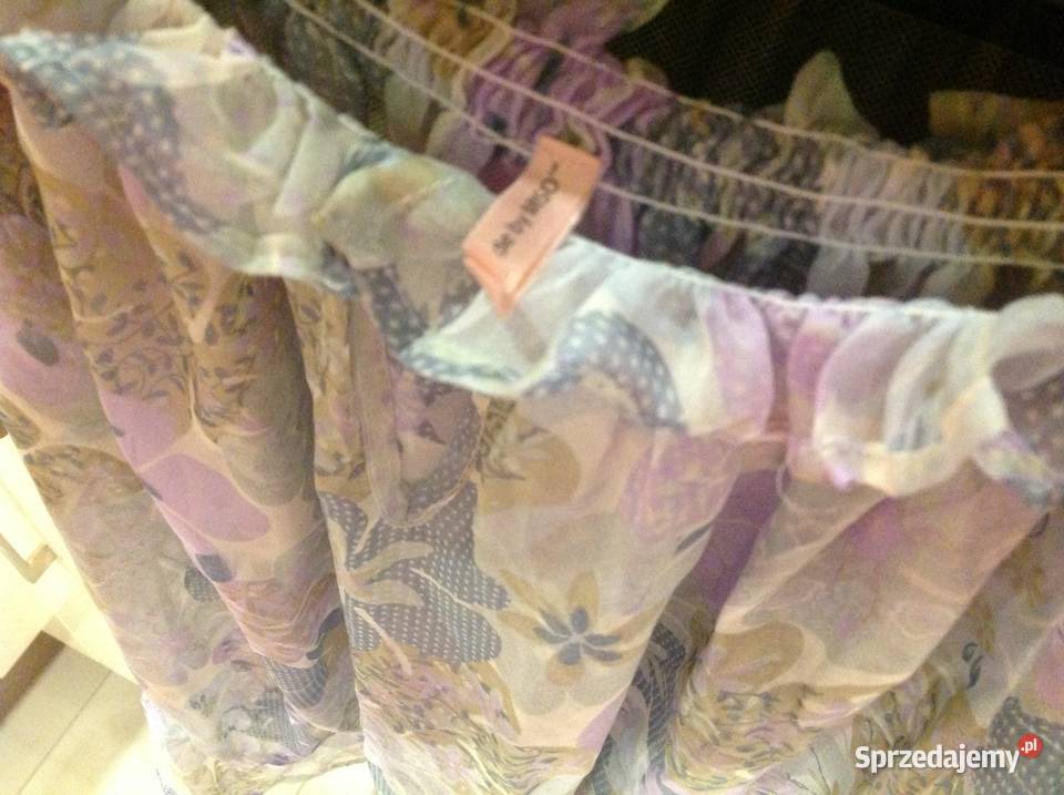 Bluzka Hiszpanka mgiełka MISO M nowa