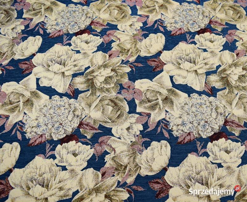 Flores tkanina tapicerska z pięknym wzorem róż Łóżka, wersalki i sofy