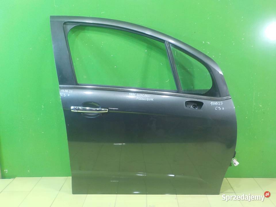 CITROEN C3 II 14 HDI 11r HB 5D drzwi prawe przod Suków