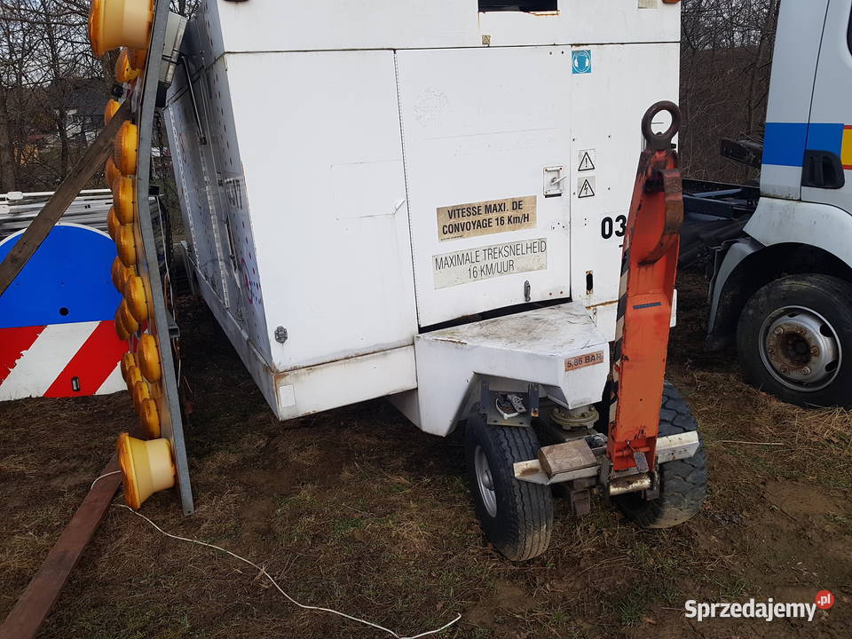Przyczepa zakładowa pod agregat pompę Nowy Sącz