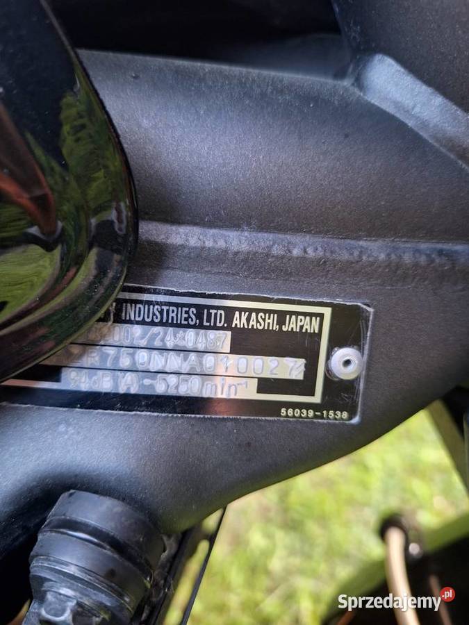Kawasaki Z750R 2014r Mały przebieg Super stan