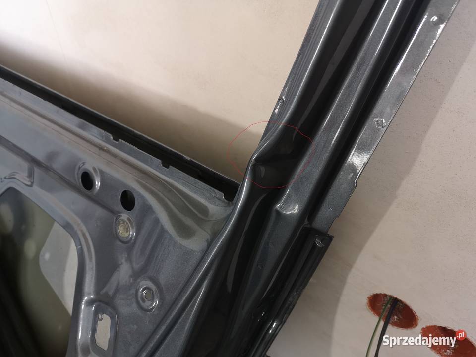 SEAT LEON III 5F Drzwi Prawe Przód Przednie Skomielna Biała