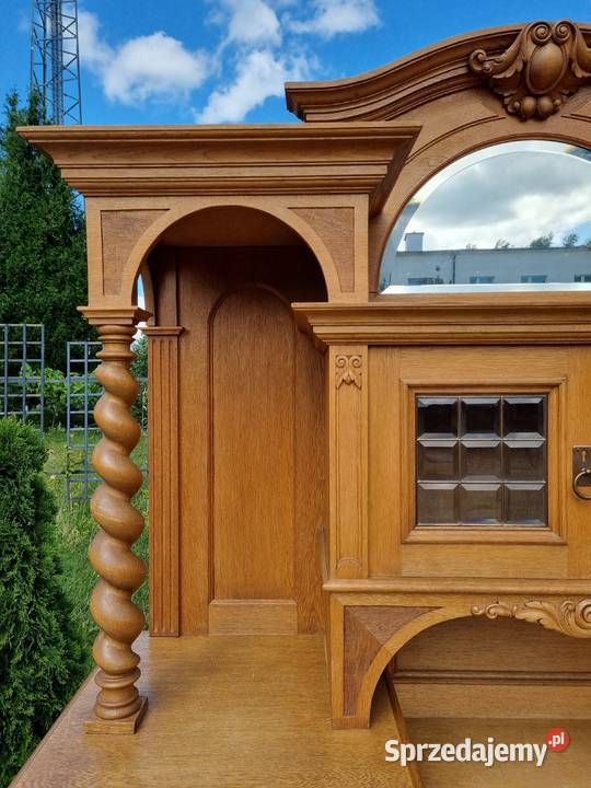 Jadalnia w stylu gdańskim komplet Kredens i