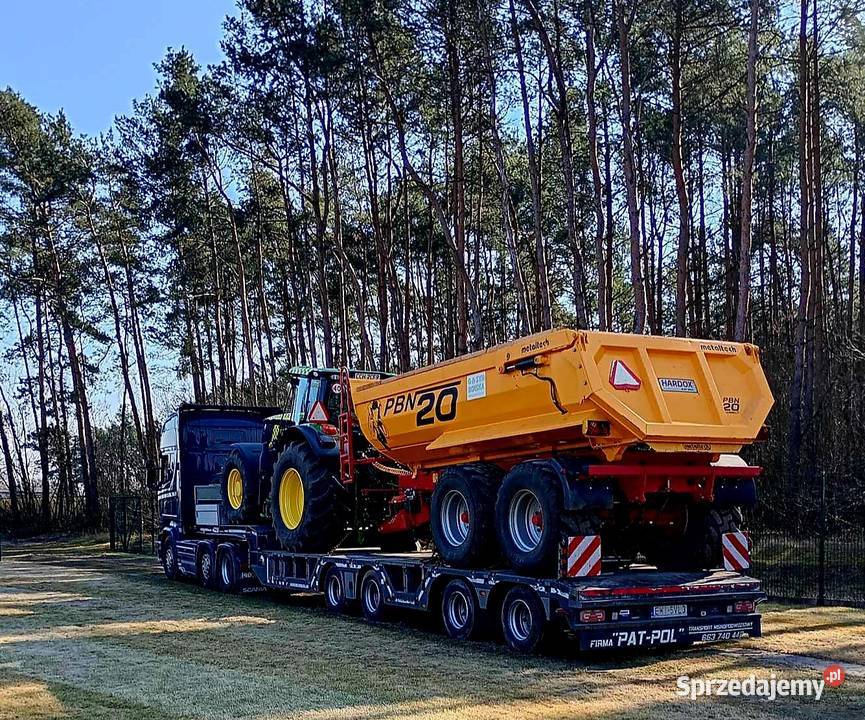 transport niskopodwoziowy maszyny budowlane Katowice