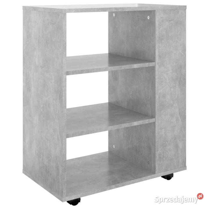 vidaXL Szafka na kółkach szarość betonu 60x35x75 Warszawa