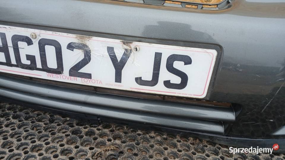 TOYOTA COROLLA E12 ZDERZAK PRZÓD HALOGEN 1C3 wielkopolskie Zbierkowo