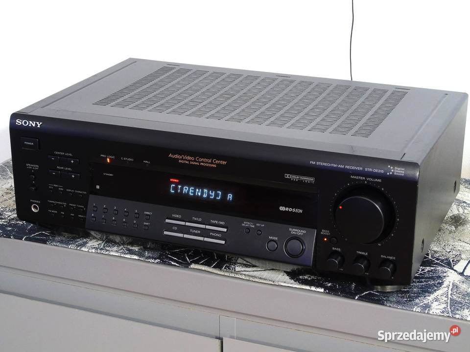 Amplituner Sony STRDE315 RDS sprawny i mocny podkarpackie Jasło
