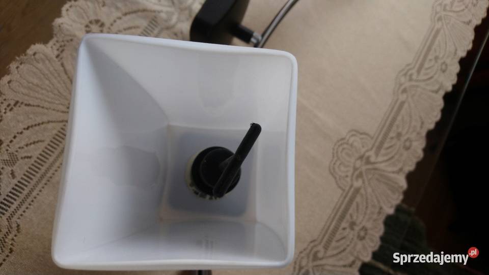 Kinkiet podwójny 58 czerń i biel Dwie żarówki Brwinów