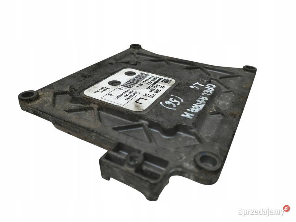 STEROWNIK ECU Opel Astra J H Zafira B 16 16V osobowe Komputery Chełm