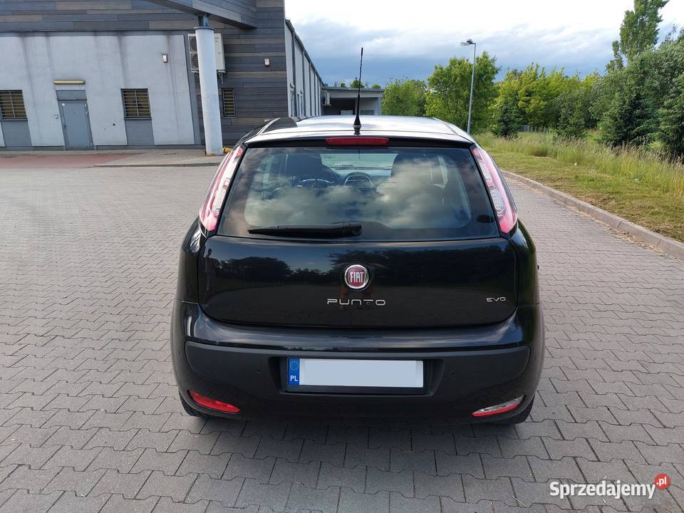 Ładny FIAT PUNTO EVO 14 8V benzyna KLIMA benzyna Łódź
