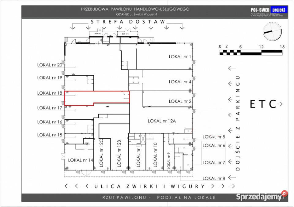 Lokal do wynajęcia Żwirki i Wigury 4 67m2 Gdańsk