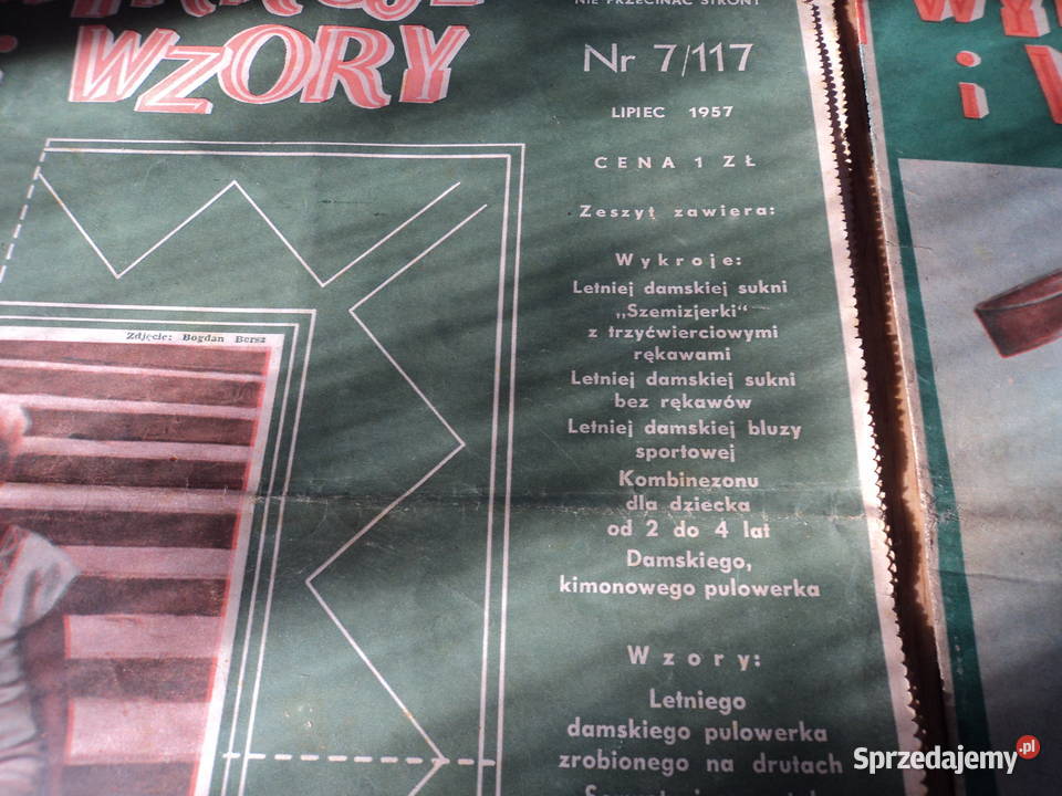 Wykroje i wzory Kobieta i życie 1 Nowy Sącz