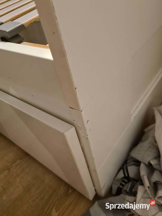 ikea lnset 160x200 łóżko ze stelażem i Wrocław sprzedam