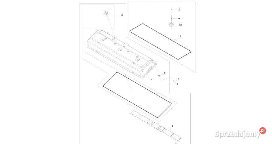 John Deere 9470RX Zestaw uszczelki DZ120103 Jastrzębniki