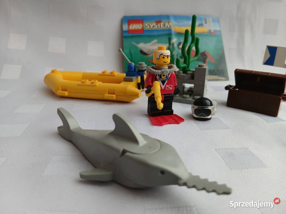6555 LEGO Zestaw Kompletny Instrukcja Nurek Lego Bielsko-Biała