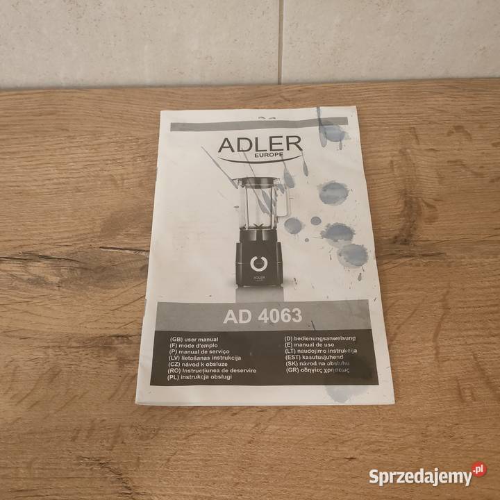 Blender kielichowy Adler Sosnowiec