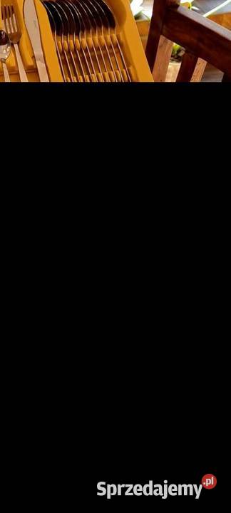 Walizka sztućce na 12 osób sprzedam