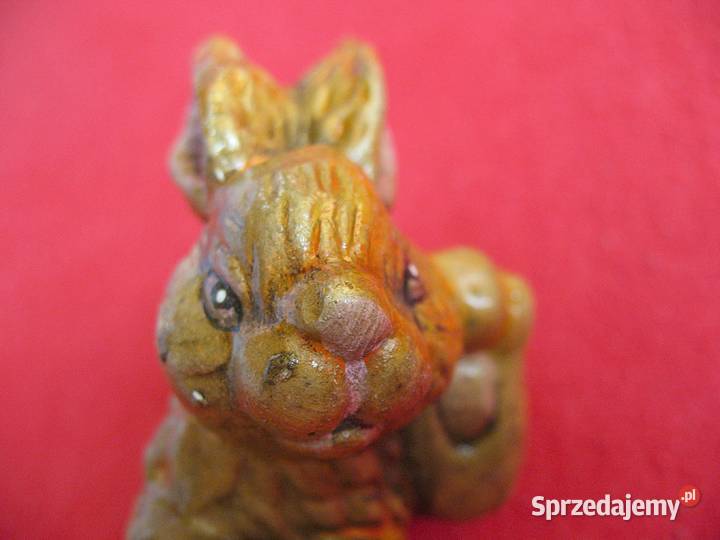 Zając 9 x 8 x 4 antyczny korek unikat Pozostałe Siedlce