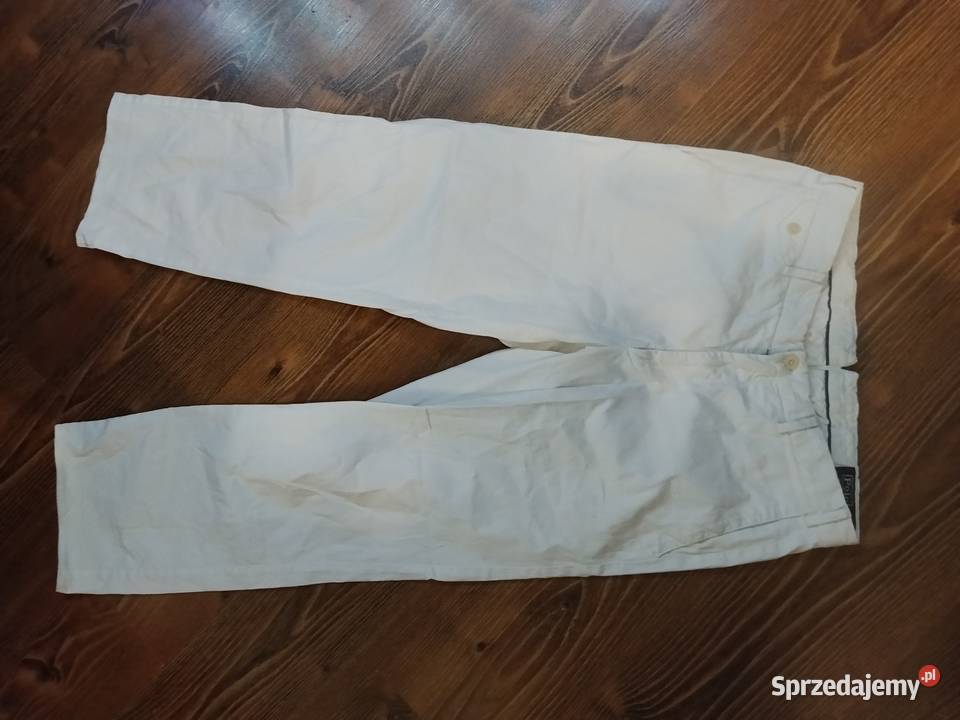 Spodnie białe męskie Polo Ralph Lauren 3234