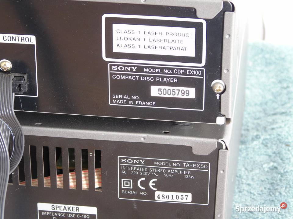 Wieża Sony segmenty mocna i sprawna DOSTAWA Jasło