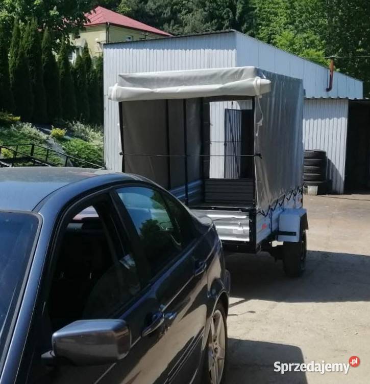 Nowa przyczepa samochodowa 750dmc Brzostek