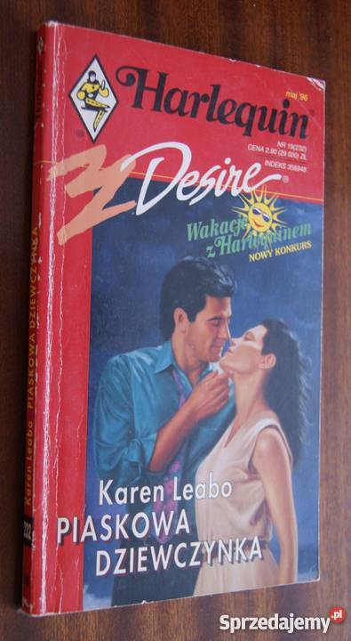 Harlequin Karen Leabo Piaskowa dziewczyna Rok wydania 1996 Parczew sprzedam