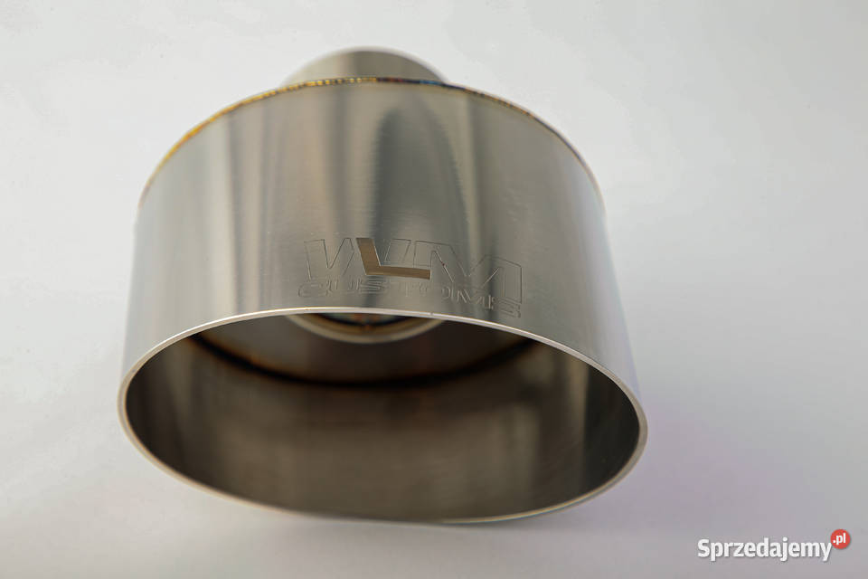 Końcówka wydechu tłumika owal stal nierdzewna Układ wydechowy Hecznarowice