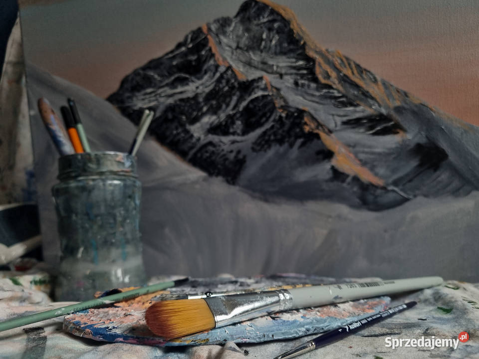 Tatry obraz na płótnie ręcznie malowany Krywań Jarosław