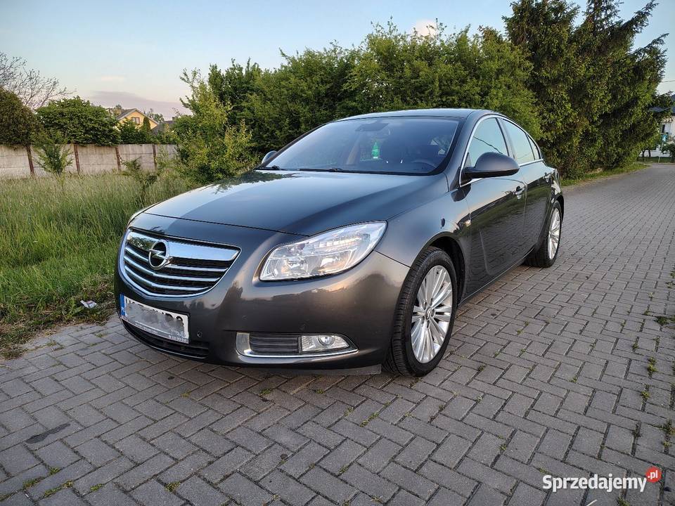 Opel Insignia z bogatym wyposażeniem poduszka powietrzna kujawsko-pomorskie Skępe