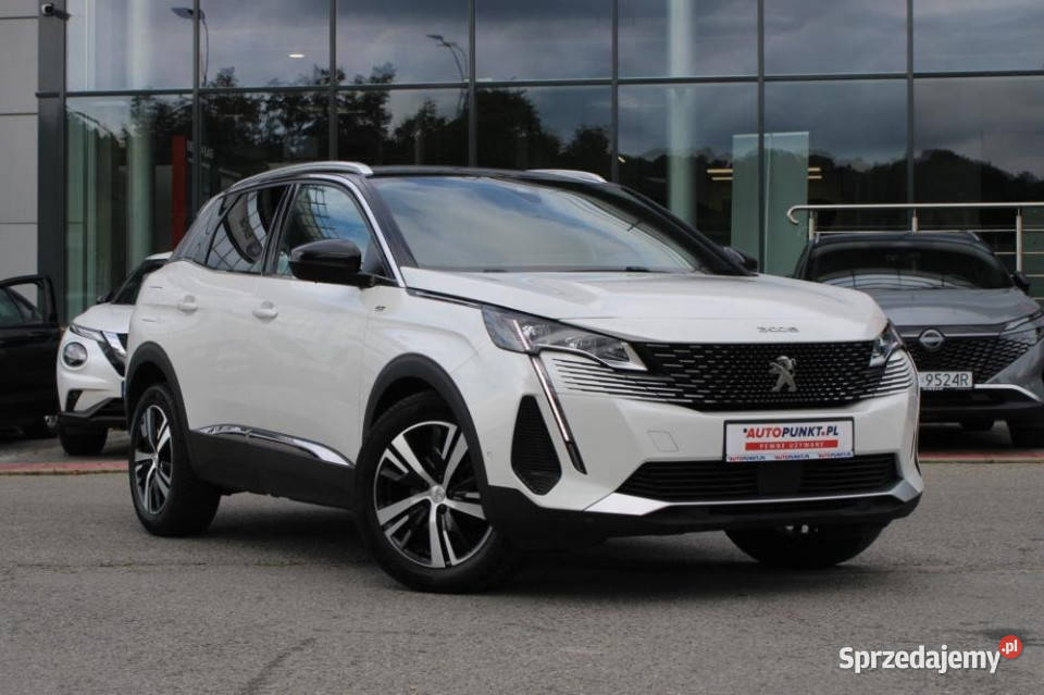 Peugeot 3008 2023r Carplay Temp Adapt Półskóry Rok produkcji 2023 Kraków